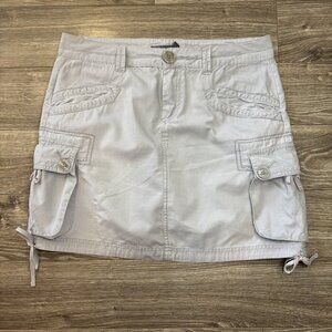 Prana Skirt Size 4 Gray‎ Ellia Cargo Straight Mini Athletic Grunge Y2K Outdoor